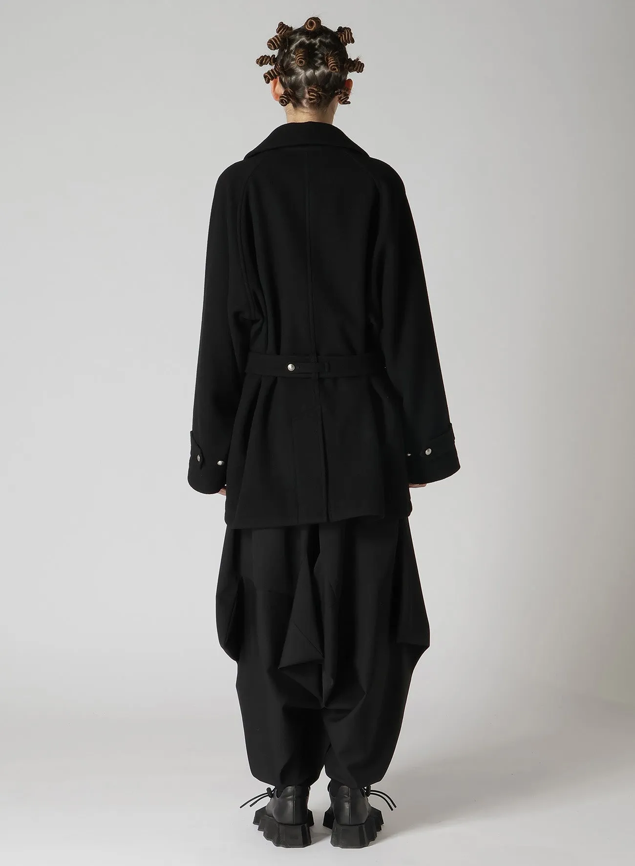 WOOL MOSSER TRENCH JACKET